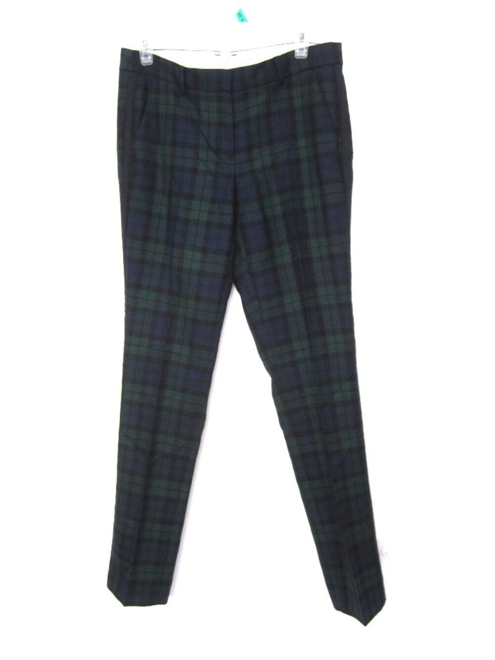 Brooks Brothers Size 4 Red Fleece Wool Black Watch Tartan Plaid Pants Blue Green